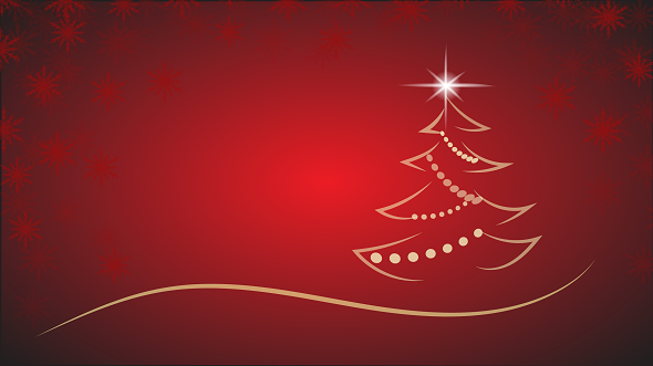 Vánoční přání - stromeček