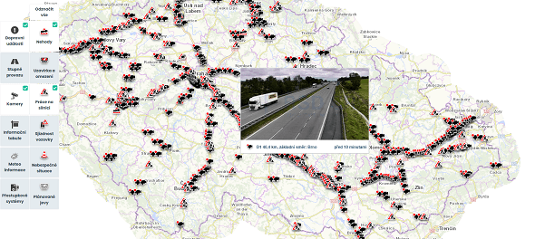 Aktuální situace na dálnici D1 - online