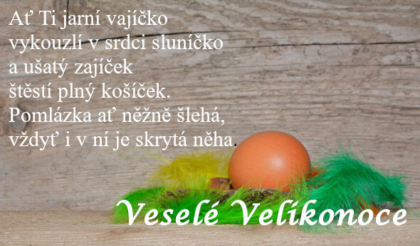 Velikonoční přání - básnička II