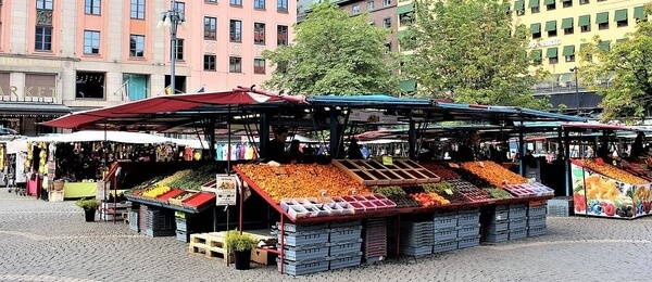 Farmářské trhy se většinou konají na náměstích