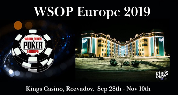 V King's Resortu startuje prestižní pokerová série WSOPE