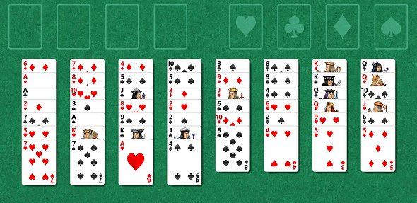 Solitaire FreeCell - karty zdarma na počítač