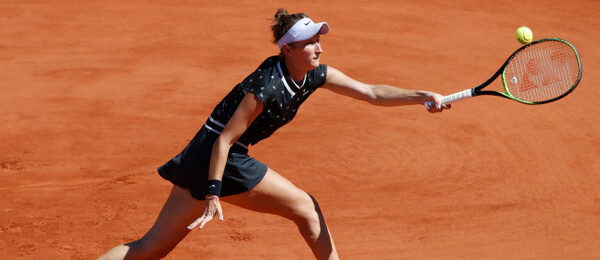 Tenis Roland Garros 2019, Markéta Vondroušová - Zdroj ČTK, AP, Christophe Ena