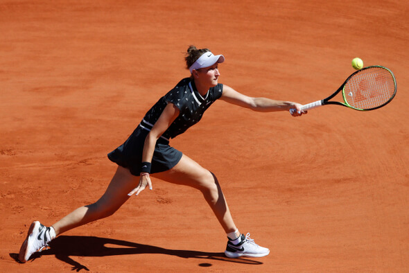 Tenis Roland Garros 2019, Markéta Vondroušová - Zdroj ČTK, AP, Christophe Ena