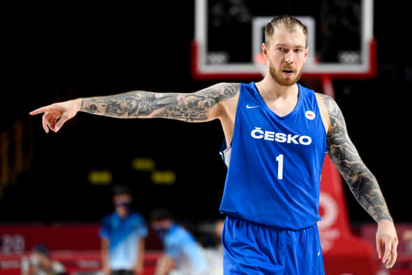 Basketbal, český tým, Patrik Auda - Zdroj ČTK, Deml Ondřej