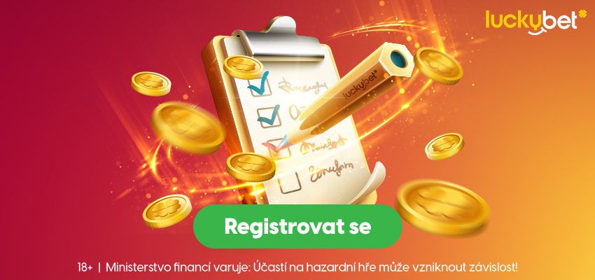 Registrujte se v LuckyBet casinu online a s bonusem ZDE