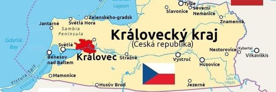 Parodická mapa Královeckého kraje