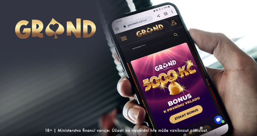 Grand win casino registrace, bonus a promo code