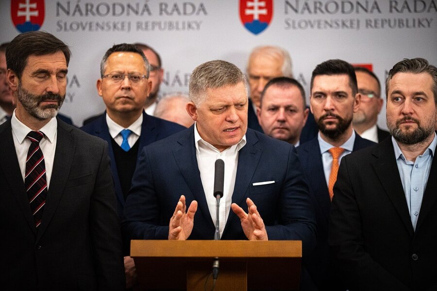 Robert Fico po schválení termínu predčasných parlamentních voleb