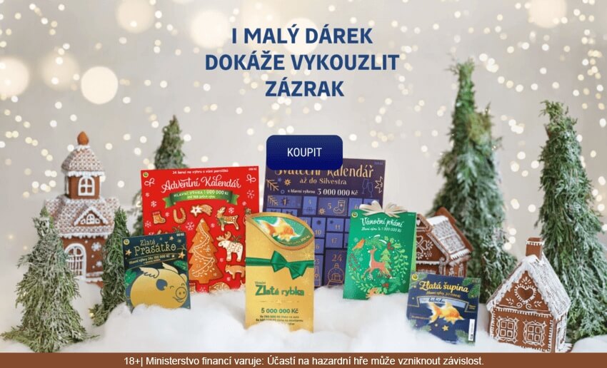 Bavte se u vánočních online losů.