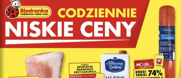 Aktuální leták Biedronka na tento týden: akční ceny a slevy