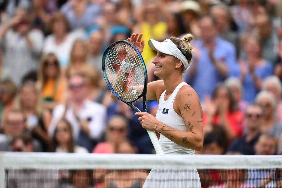 Tenistka Markéta Vondroušová po postupu do finále Wimbledonu 2023 - kdo vysílá přímý přenos v TV a kde sledovat finále zdarma