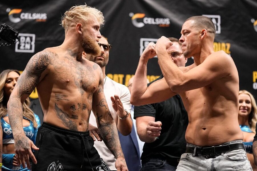 Jake Paul vs Nate Diaz