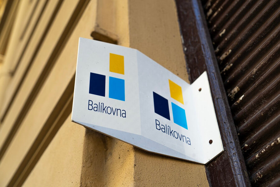 Balíkovna: logo