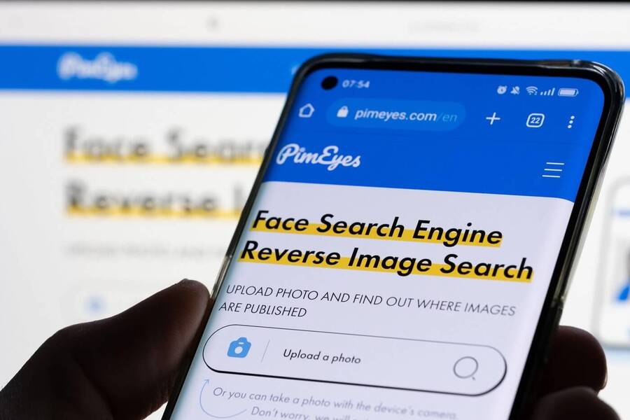 Aplikace PimEyes - vyhledávač fotek na internetu zdarma