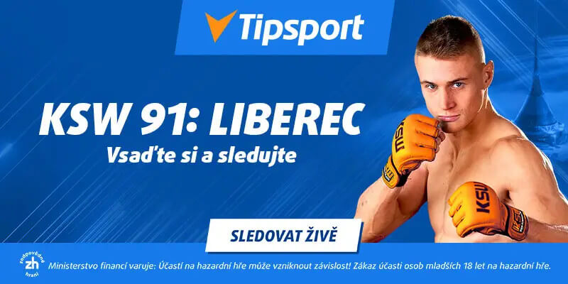 Vsaďte si a sledujte KSW 91 v Liberci