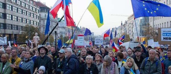 Demonstrace proti strachu (říjen 2022)