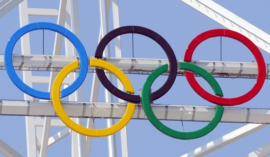 Olympijské kruhy a barvy