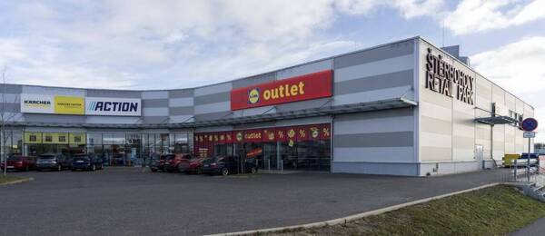 Lidl Outlet (2025) – Kutnohorská, Retail park Štěrboholy 
